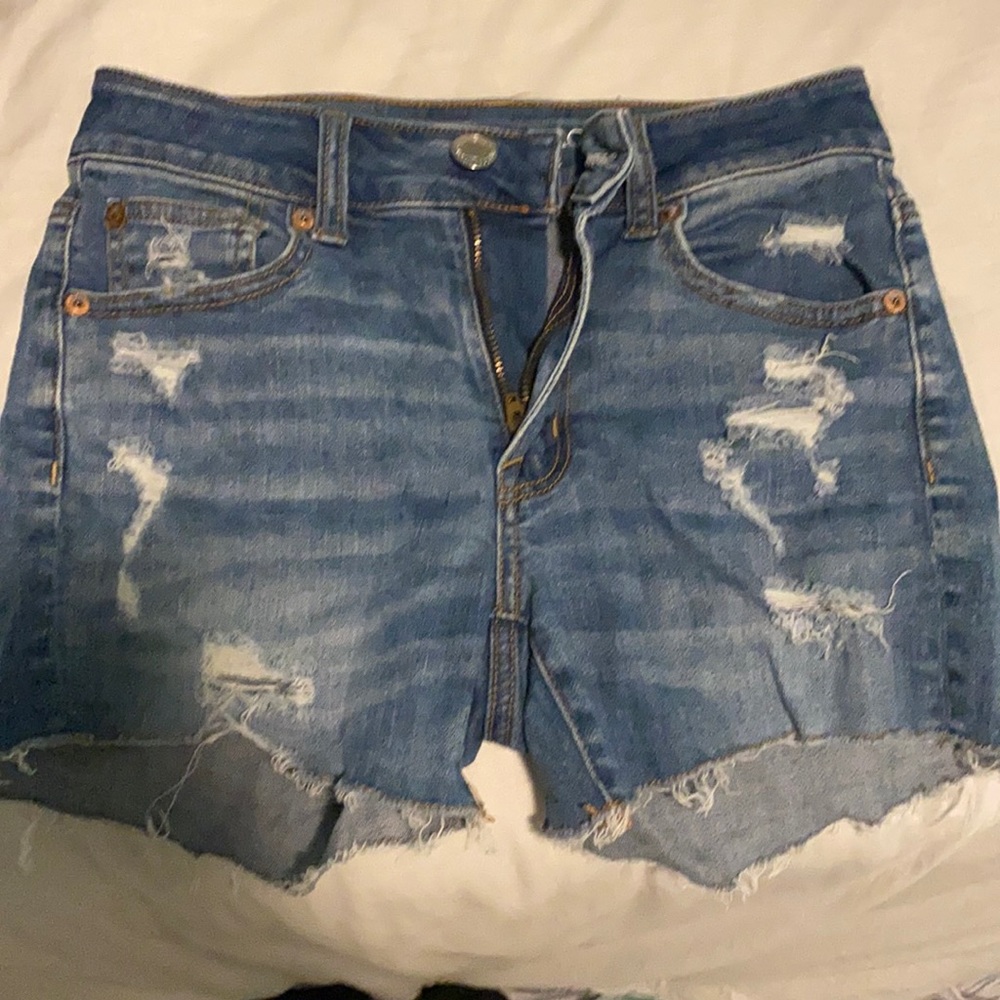 American eagle jean shorts